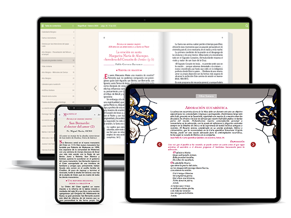 disfrute del magnificat en la web